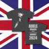 Adele EU Charcoal Photo Munich Tee