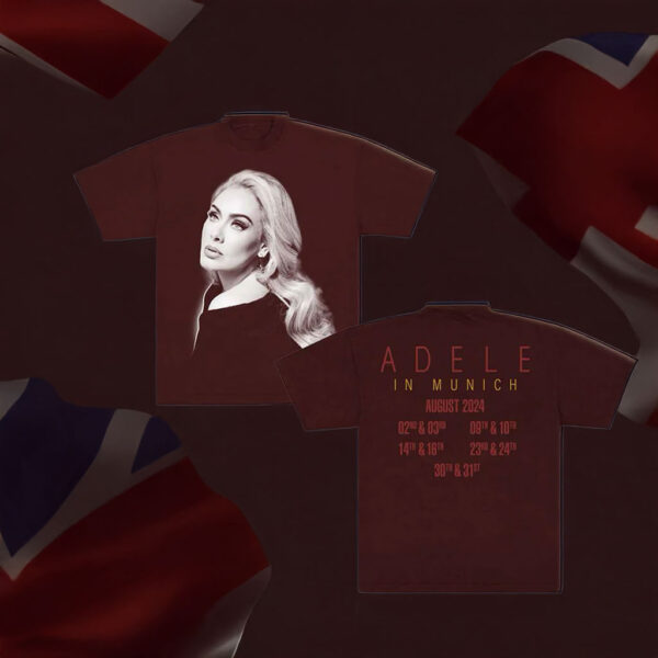 Adele EU Munich August 2024 Tee