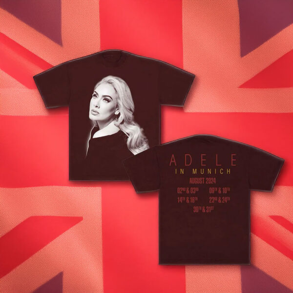 Adele EU Munich August 2024 Tee