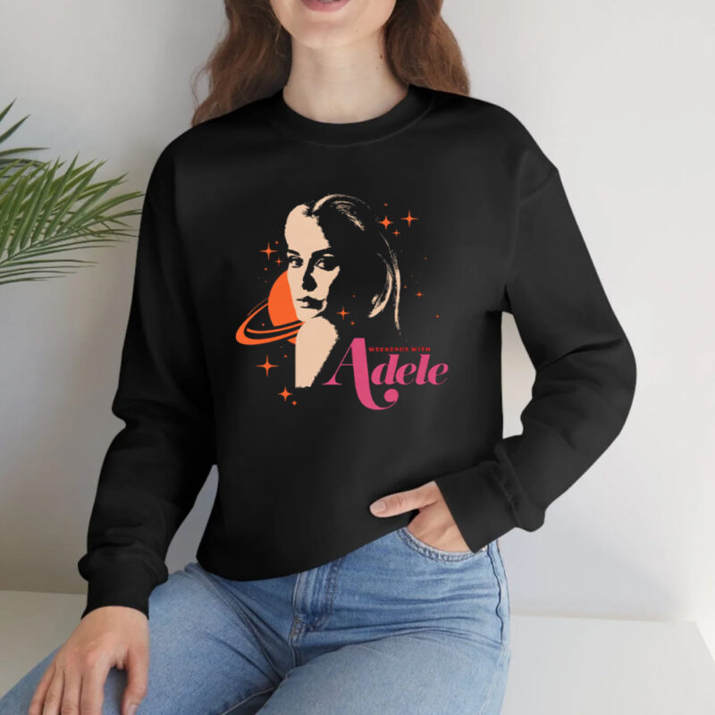 Adele EU Weekends with Adele Saturn Photo Shirt2