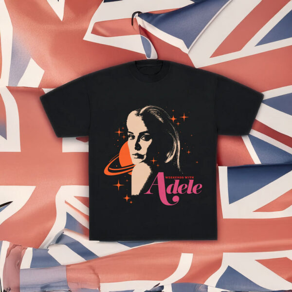 Adele EU Weekends with Adele Saturn Photo Tee