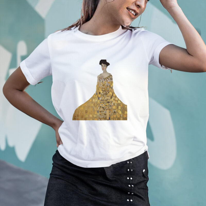 Portrait of Adele Bloch-Bauer - cutout edition, painted by Gustav Klimt Essential T-Shirt2