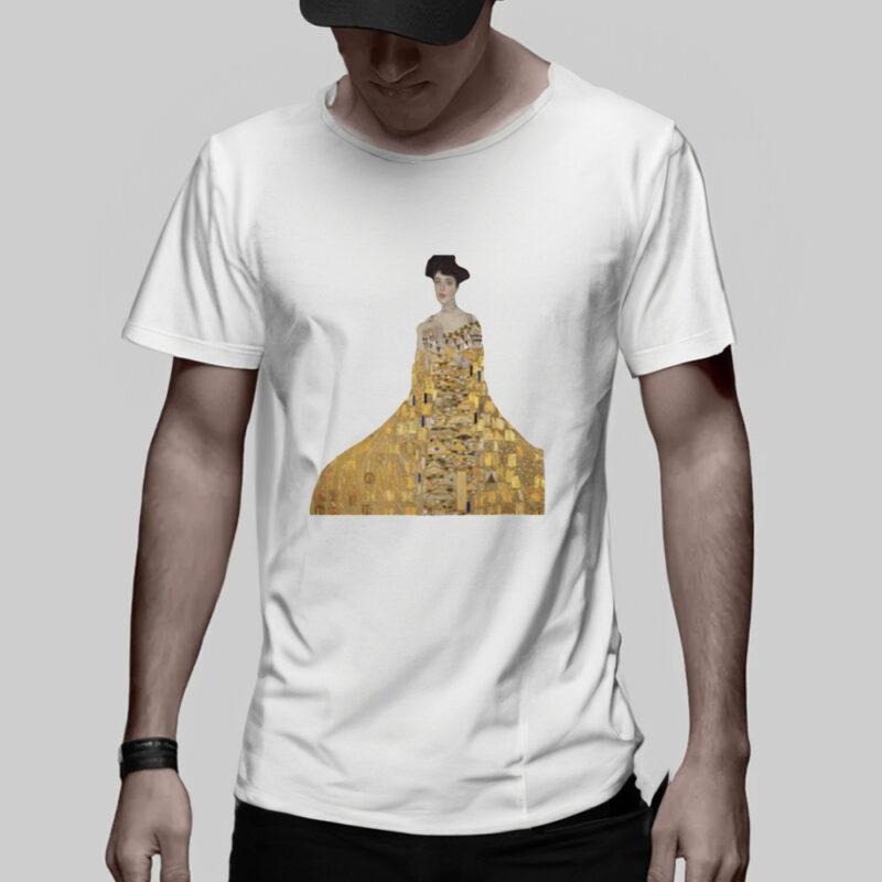 Portrait of Adele Bloch-Bauer - cutout edition, painted by Gustav Klimt Essential T-Shirt3