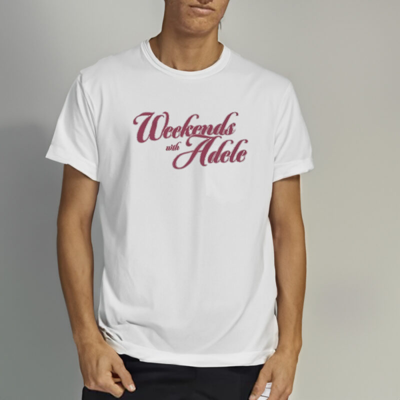 Weekends with Adele Las Vegas Cream T-Shirt1